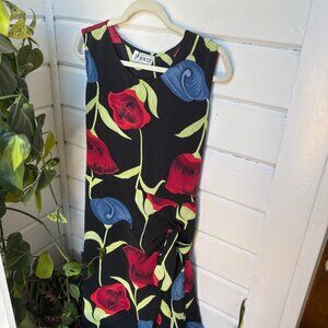 Jouly Fashion Floral Iris Dress